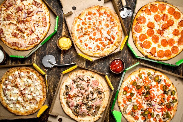 Diverse tipologie di pizza